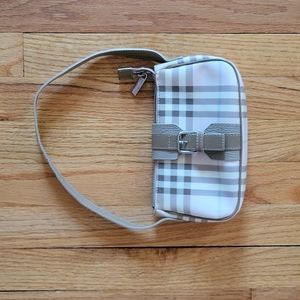 Burberry Pink Nova Plaid Small Shoulder Purse